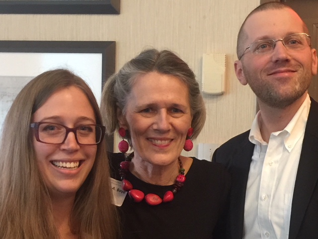 Full-time Faculty Members (from left) Brittany Ober, Dr. Frances Boyd, and Christopher W. Collins